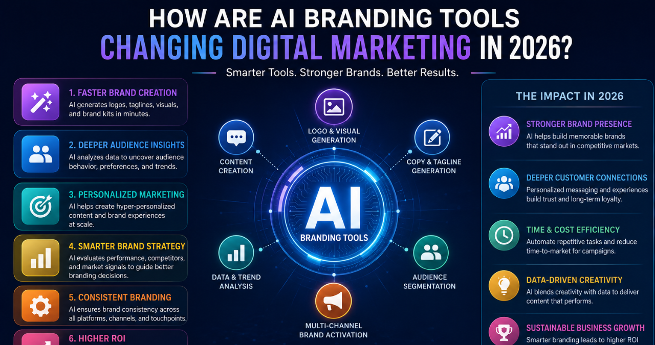 How Are AI Branding Tools Changing Digital Marketing in 2026?