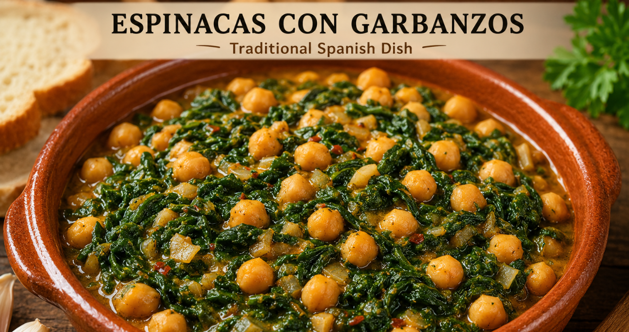Best Espinacas Con Garbanzos Near Me