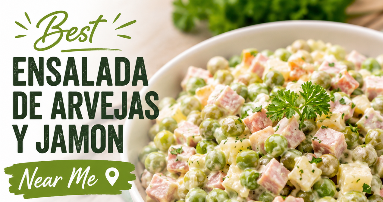 Best Ensalada de Arvejas y Jamon Near Me