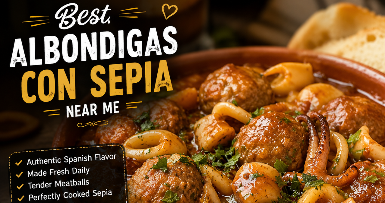 Best Albondigas Con Sepia Near Me