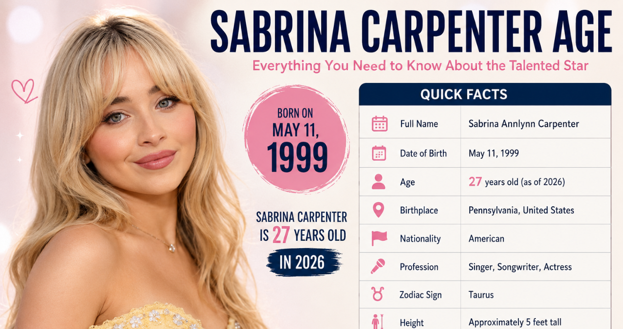 Sabrina Carpenter Age