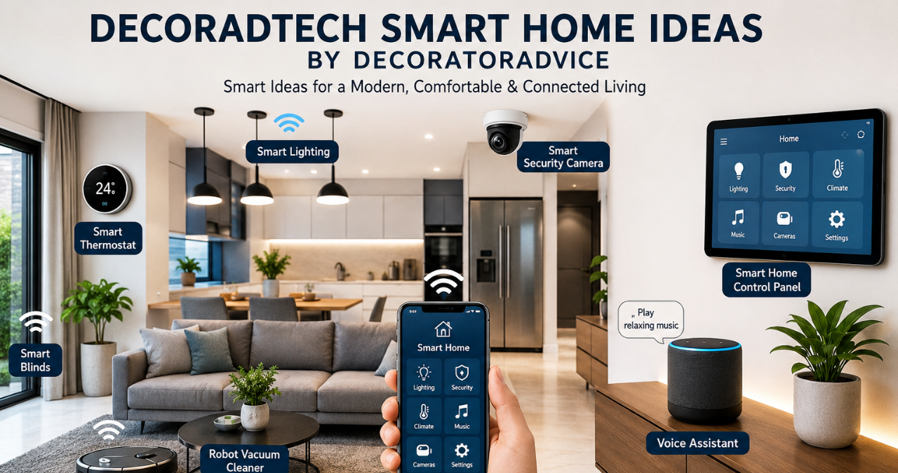 Decoradtech Smart Home Ideas by DecoratorAdvice