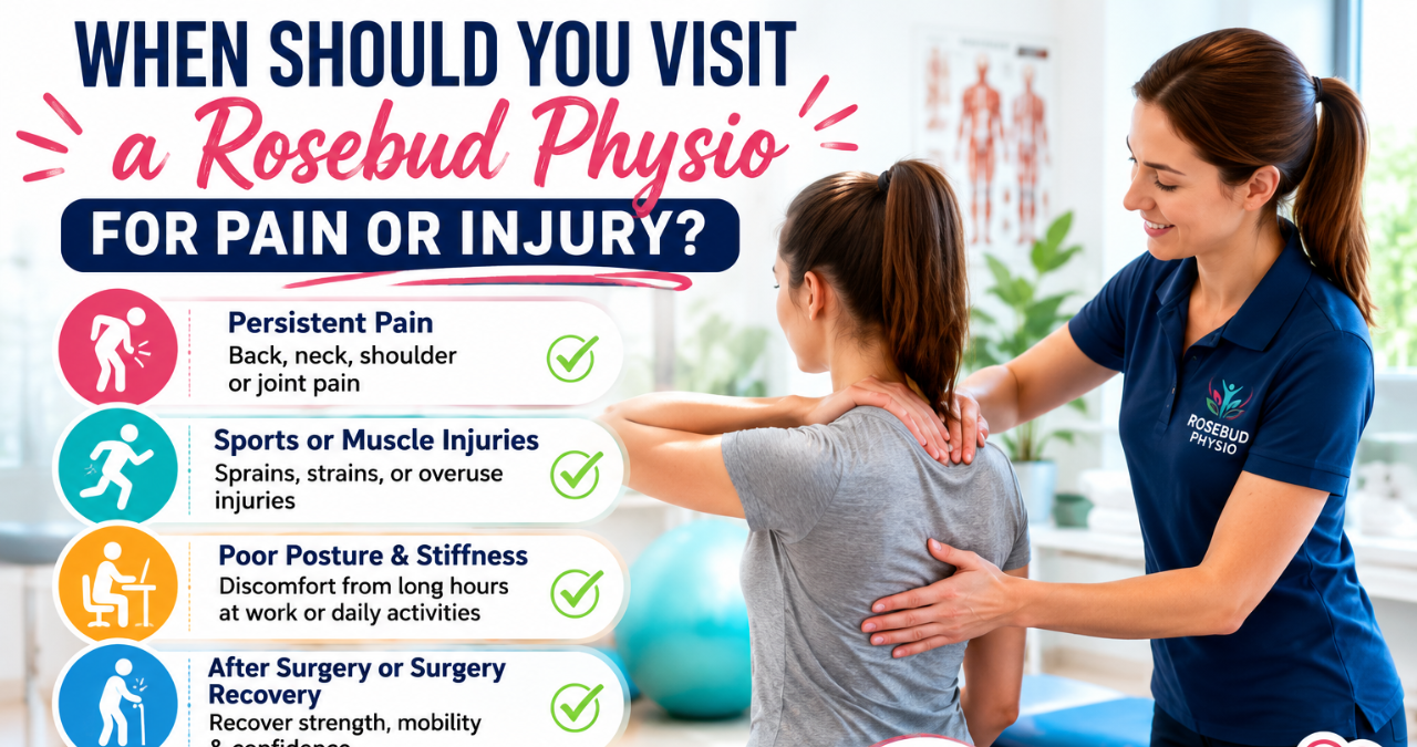 When Should You Visit a Rosebud Physio for Pain or Injury?