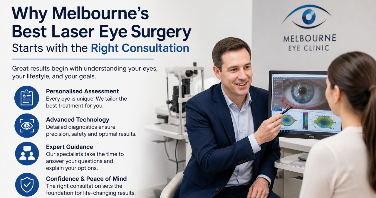 Why Melbourne's Best Laser Eye Surgery Starts with the Right Consultation